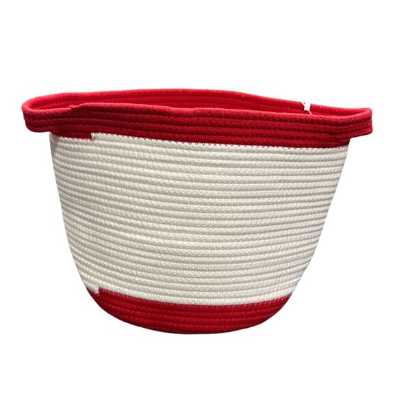 OIAHOMY Organization-Cotton Rope Christmas Stocking Basket - Picture 2 of 5